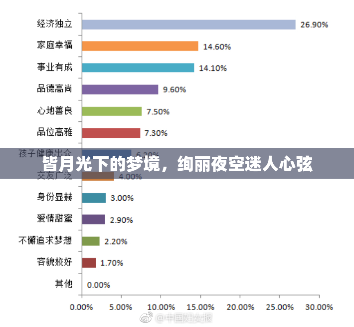 皆月光下的梦境，绚丽夜空迷人心弦