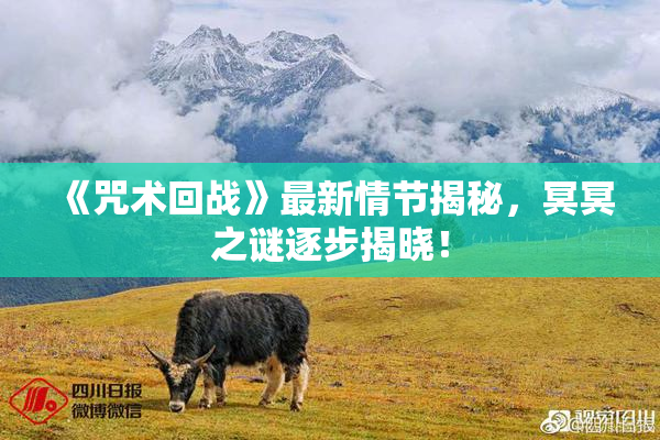 《咒术回战》最新情节揭秘，冥冥之谜逐步揭晓！