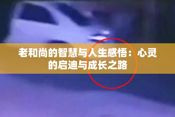 老和尚的智慧与人生感悟：心灵的启迪与成长之路
