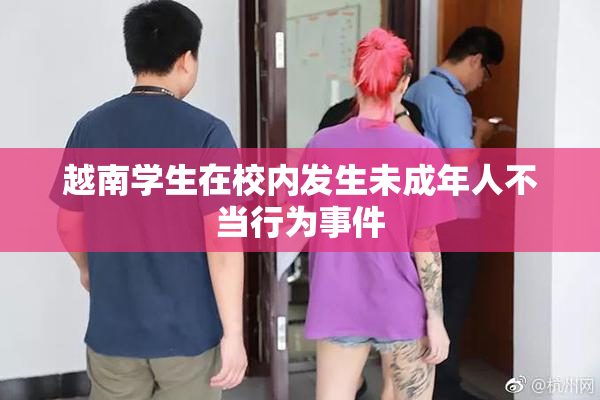 越南学生在校内发生未成年人不当行为事件
