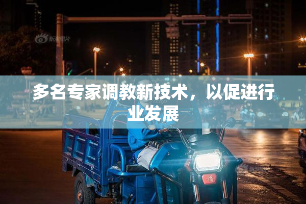 多名专家调教新技术，以促进行业发展
