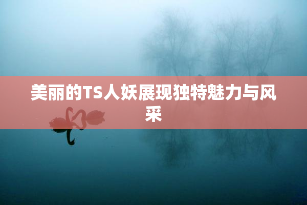 美丽的TS人妖展现独特魅力与风采