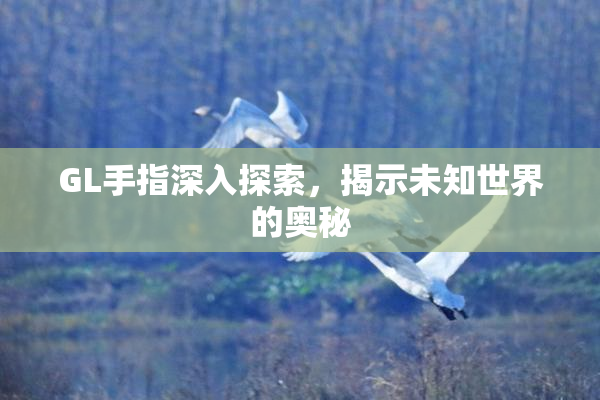 GL手指深入探索，揭示未知世界的奥秘