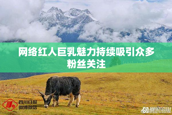 网络红人巨乳魅力持续吸引众多粉丝关注
