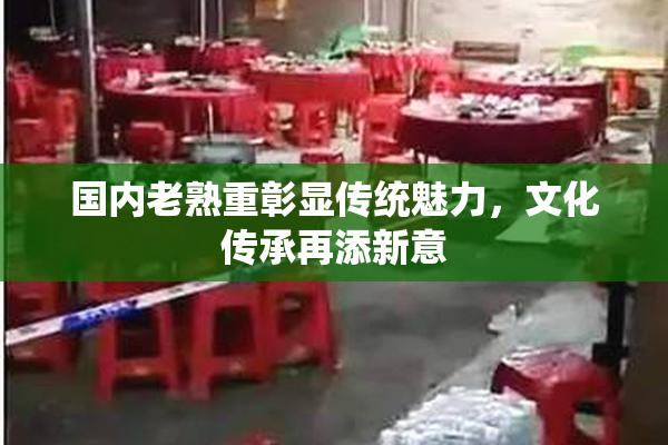 国内老熟重彰显传统魅力，文化传承再添新意