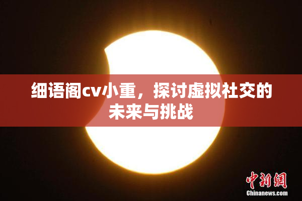 细语阁cv小重，探讨虚拟社交的未来与挑战