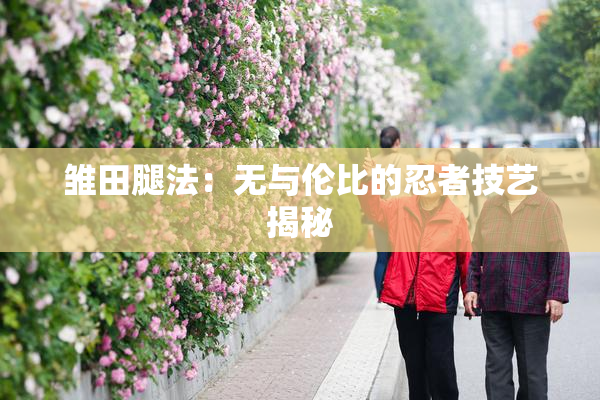 雏田腿法：无与伦比的忍者技艺揭秘