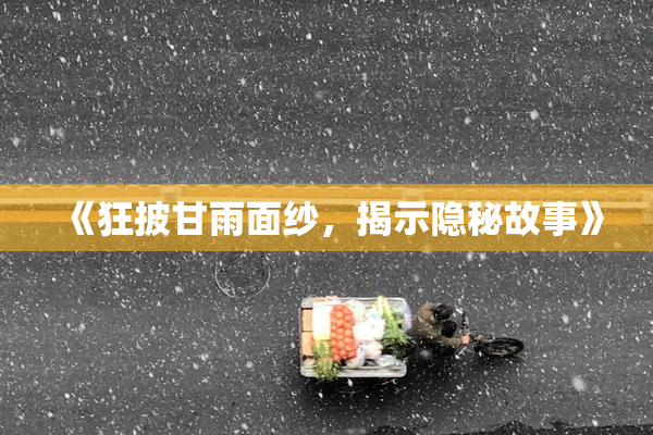 《狂披甘雨面纱，揭示隐秘故事》