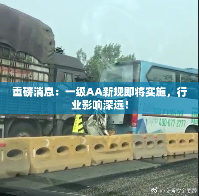 重磅消息：一级AA新规即将实施，行业影响深远！
