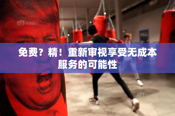 免费？精！重新审视享受无成本服务的可能性