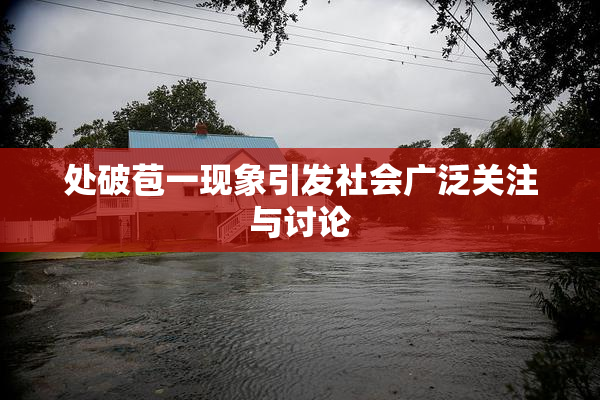 处破苞一现象引发社会广泛关注与讨论