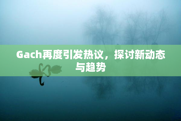 Gach再度引发热议，探讨新动态与趋势