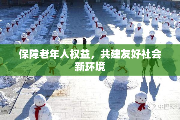 保障老年人权益，共建友好社会新环境