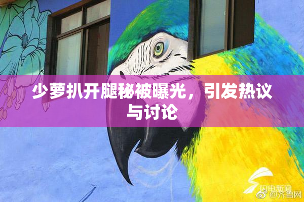 少萝扒开腿秘被曝光，引发热议与讨论