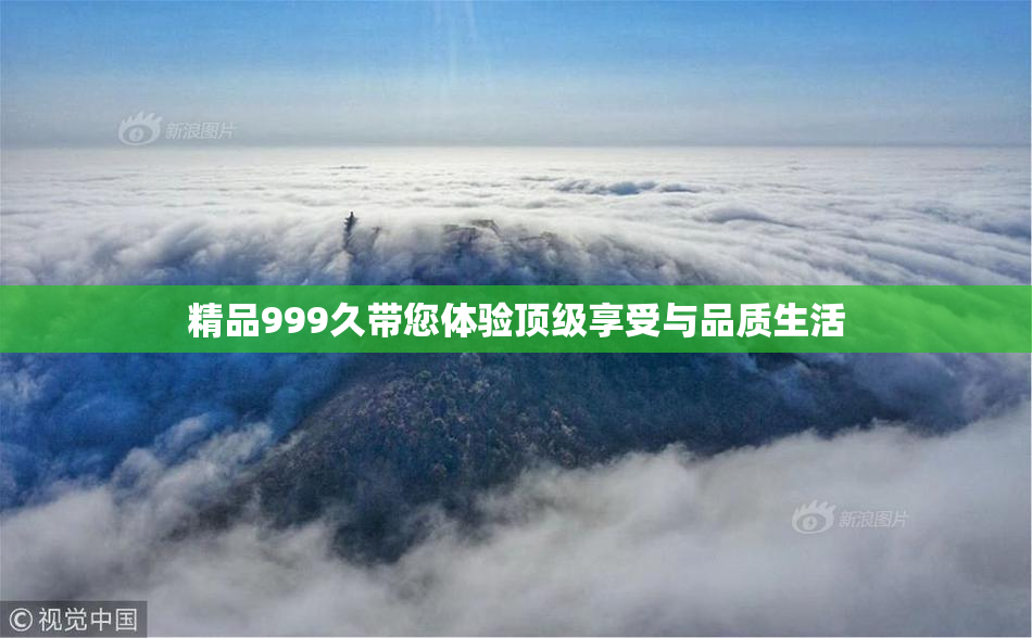 精品999久带您体验顶级享受与品质生活