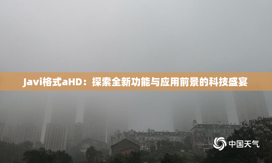 Javi格式aHD：探索全新功能与应用前景的科技盛宴