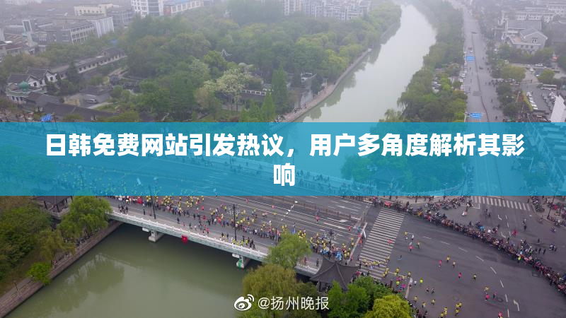 日韩免费网站引发热议，用户多角度解析其影响