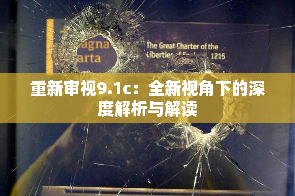 重新审视9.1c：全新视角下的深度解析与解读