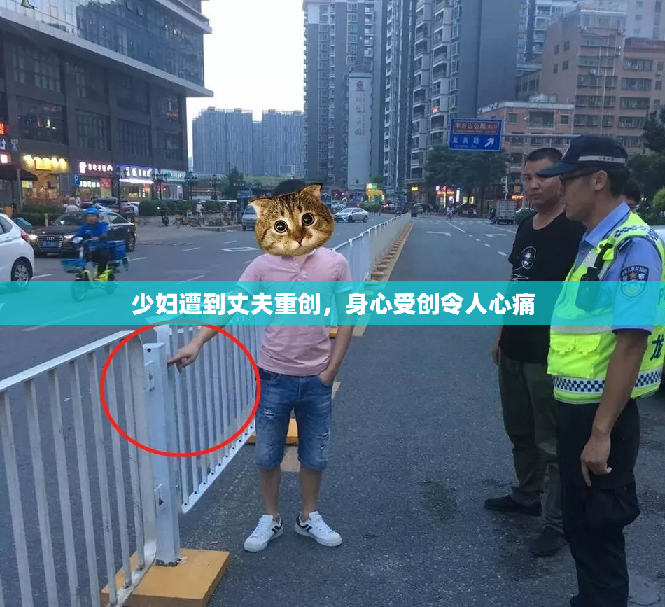 少妇遭到丈夫重创，身心受创令人心痛