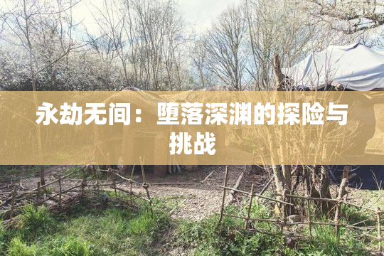 永劫无间：堕落深渊的探险与挑战