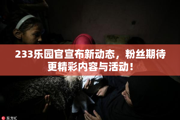 233乐园官宣布新动态，粉丝期待更精彩内容与活动！