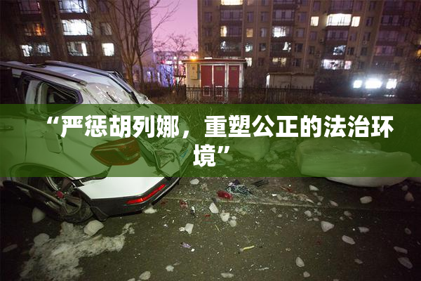 “严惩胡列娜，重塑公正的法治环境”
