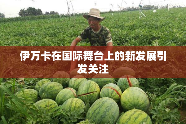 伊万卡在国际舞台上的新发展引发关注