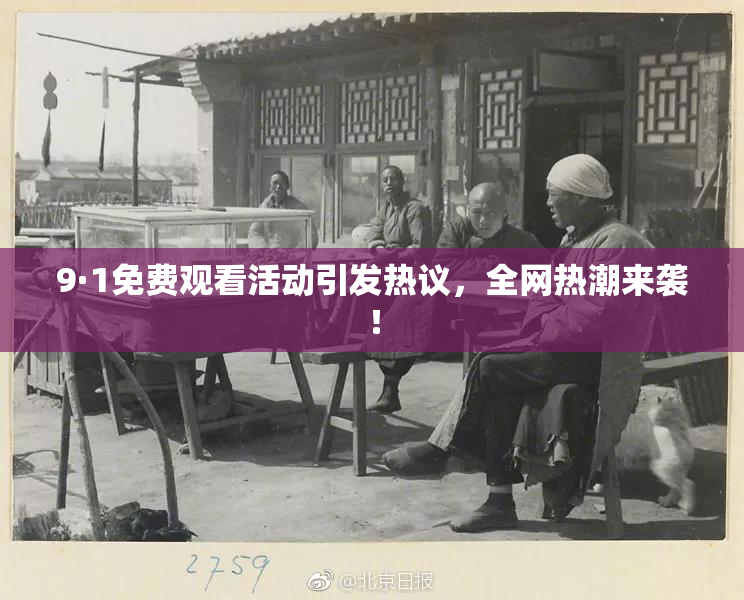 9·1免费观看活动引发热议，全网热潮来袭！
