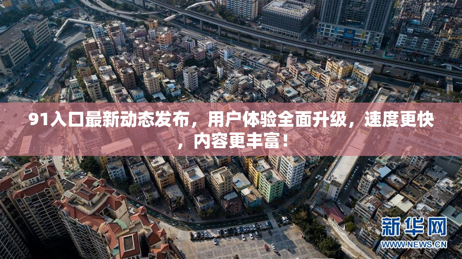 91入口最新动态发布，用户体验全面升级，速度更快，内容更丰富！