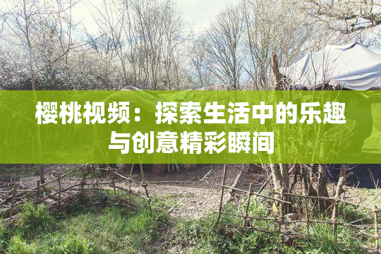 樱桃视频：探索生活中的乐趣与创意精彩瞬间