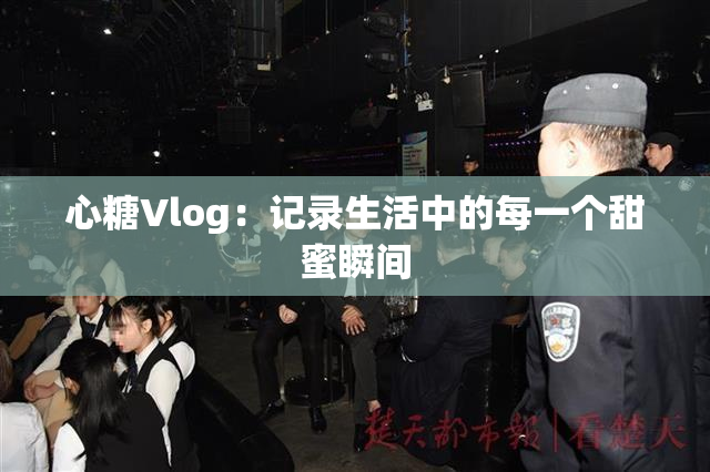 心糖Vlog：记录生活中的每一个甜蜜瞬间