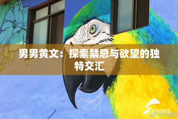 男男黄文：探索禁忌与欲望的独特交汇