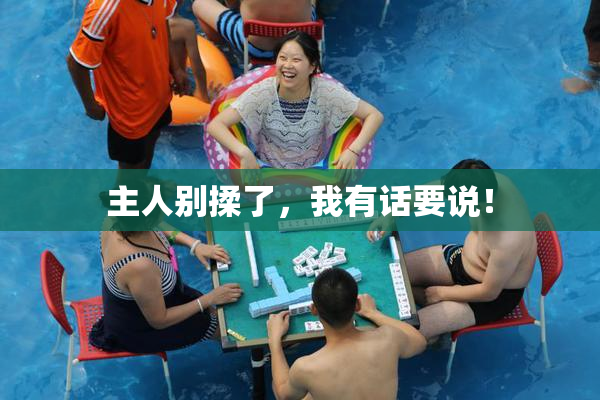 主人别揉了，我有话要说！