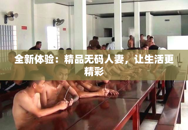 全新体验：精品无码人妻，让生活更精彩