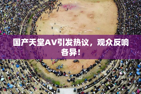 国产天堂AV引发热议，观众反响各异！