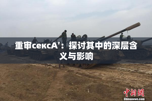 重审сексA′：探讨其中的深层含义与影响