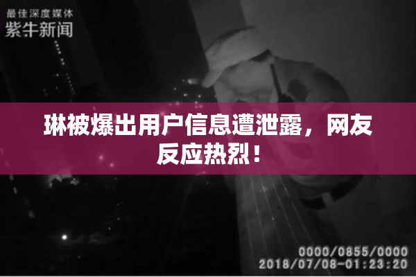琳被爆出用户信息遭泄露，网友反应热烈！