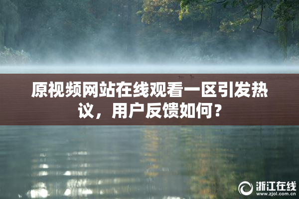 原视频网站在线观看一区引发热议，用户反馈如何？