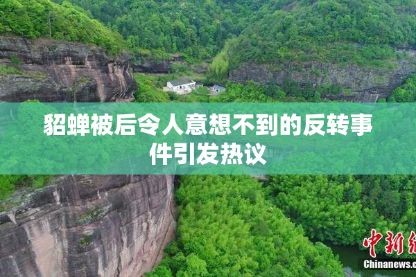 貂蝉被后令人意想不到的反转事件引发热议