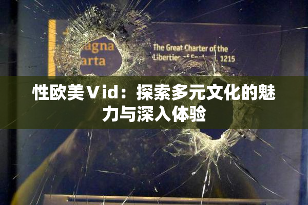 性欧美Ⅴid：探索多元文化的魅力与深入体验