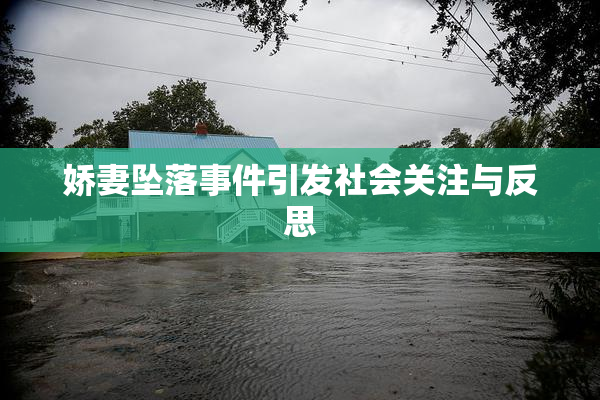 娇妻坠落事件引发社会关注与反思