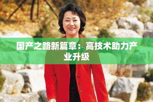 国产之路新篇章：高技术助力产业升级