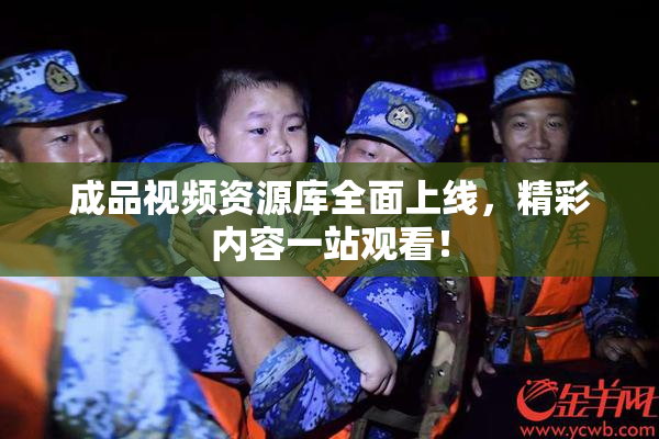 成品视频资源库全面上线，精彩内容一站观看！