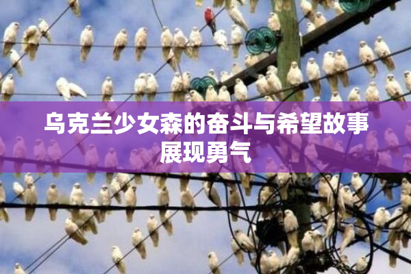 乌克兰少女森的奋斗与希望故事展现勇气