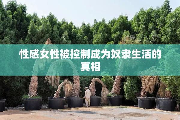 性感女性被控制成为奴隶生活的真相