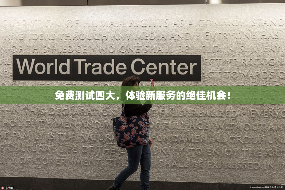 免费测试四大，体验新服务的绝佳机会！