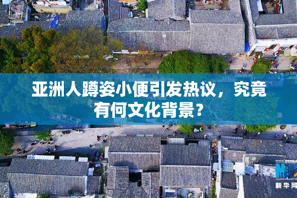 亚洲人蹲姿小便引发热议，究竟有何文化背景？