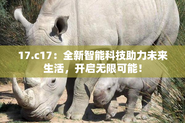 17.c17：全新智能科技助力未来生活，开启无限可能！