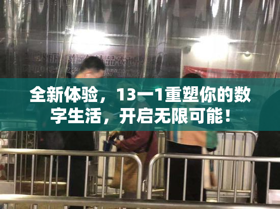 全新体验，13一1重塑你的数字生活，开启无限可能！