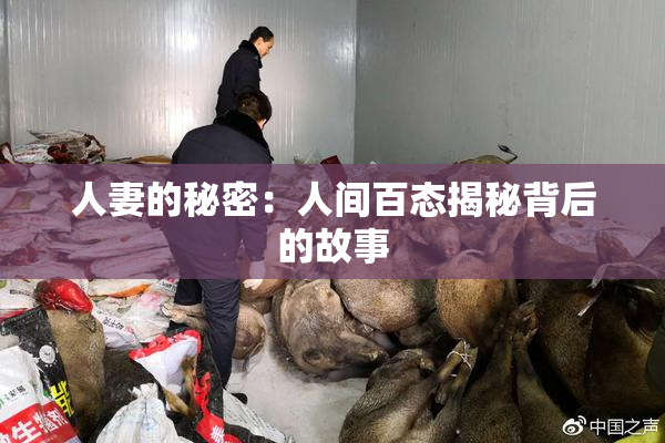 人妻的秘密：人间百态揭秘背后的故事
